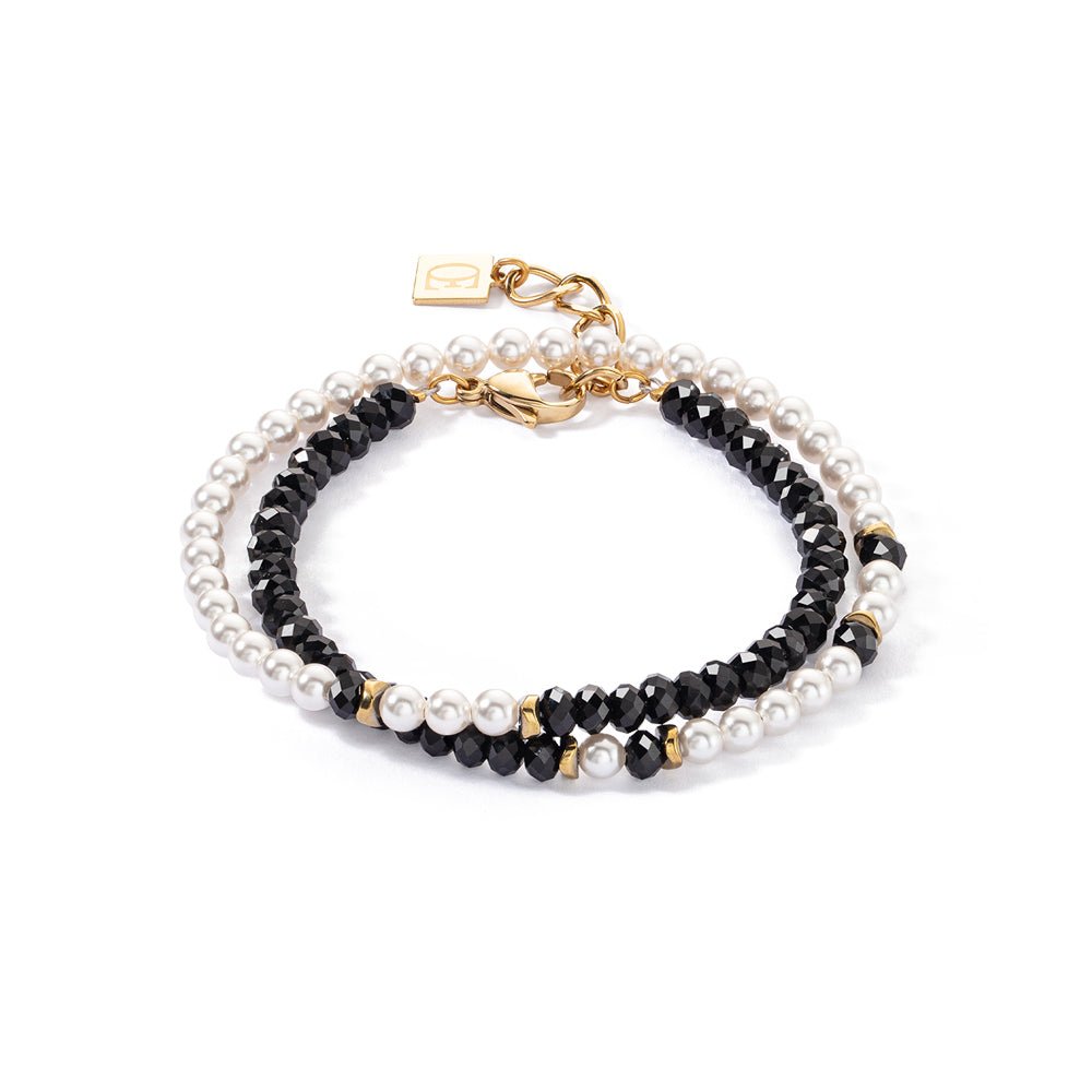 Coeur De Lion Gold Princess Pearls Trinity Bracelet - MococoCoeur De Lion4311/30 - 1314Bracelets