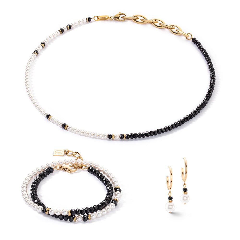 Coeur De Lion Gold Princess Pearls Trinity Necklace - MococoCoeur De Lion4311/10 - 1314Necklace