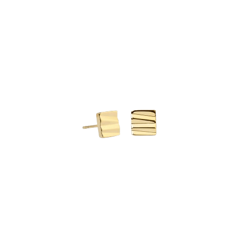 Coeur De Lion Gold Square Wave Stud Earrings - MococoCoeur De Lion0141/21-16004251588379804Earrings
