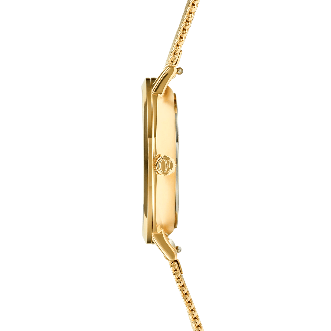 Coeur De Lion Gold Sunray Milanese Round Stainless Steel Watch - MococoCoeur De Lion7612/70 - 16144251588318841Watches and Accessories