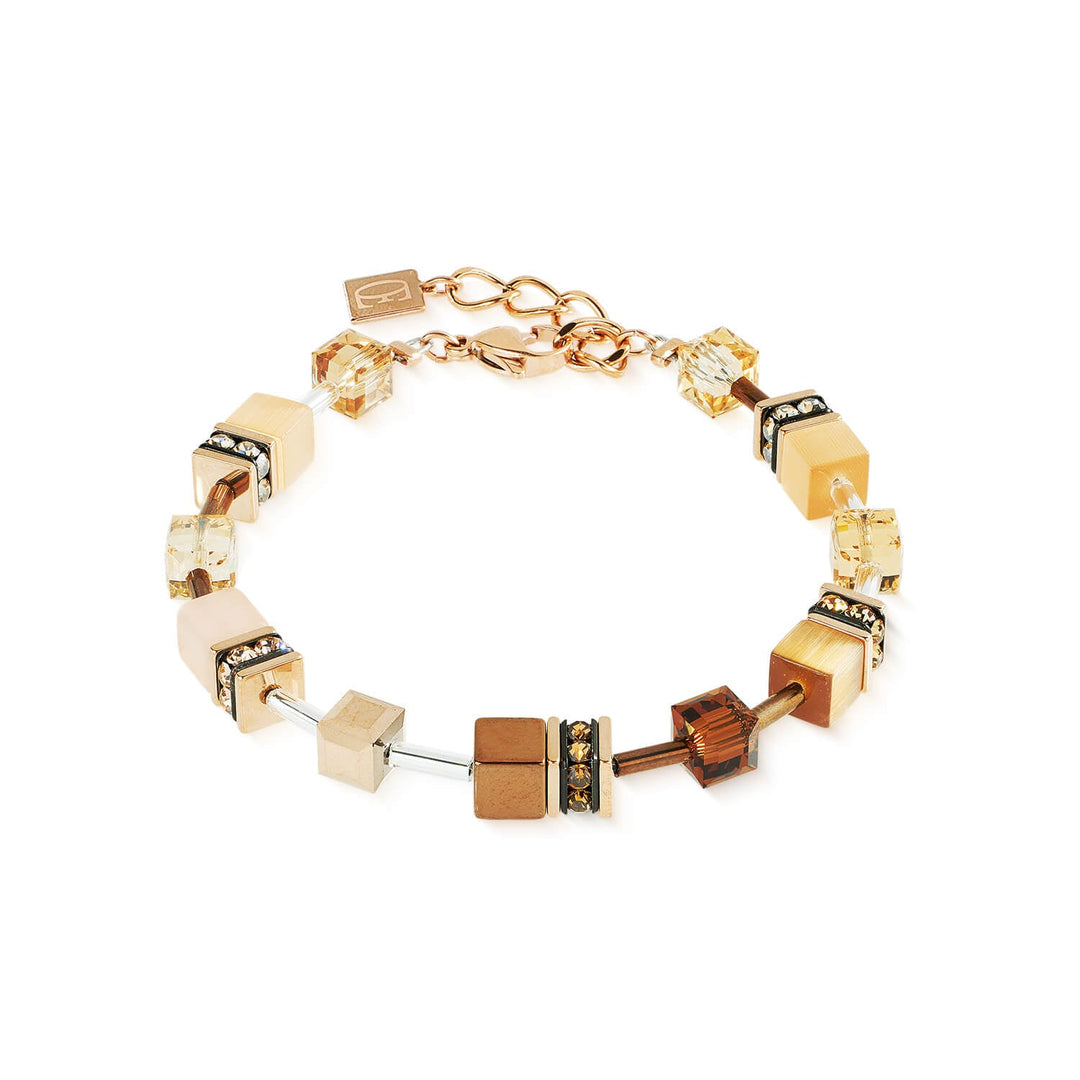 Coeur De Lion Rose Geocube Mocha Mousse Bracelet - MococoCoeur De Lion2838/30 - 1100Bracelets