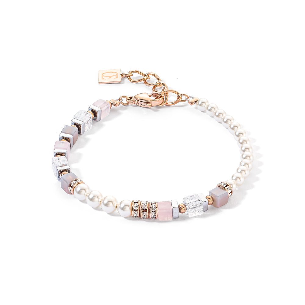 Coeur De Lion Rose Gold Precious Fusion Pink Offset Bracelet - MococoCoeur De Lion4354/30 - 1920Bracelets