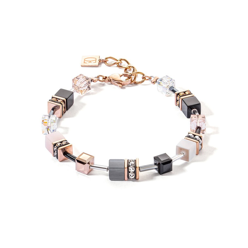 Coeur De Lion Rose Gold Soft Geocube Iconic Bracelet - MococoCoeur De Lion2838/30 - 1922Bracelets