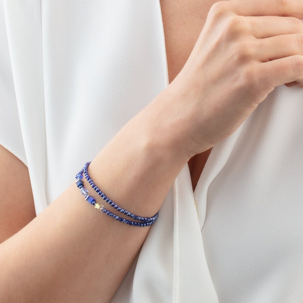 Coeur De Lion Silver and Blue Joyful Colours Update Bracelet image 1