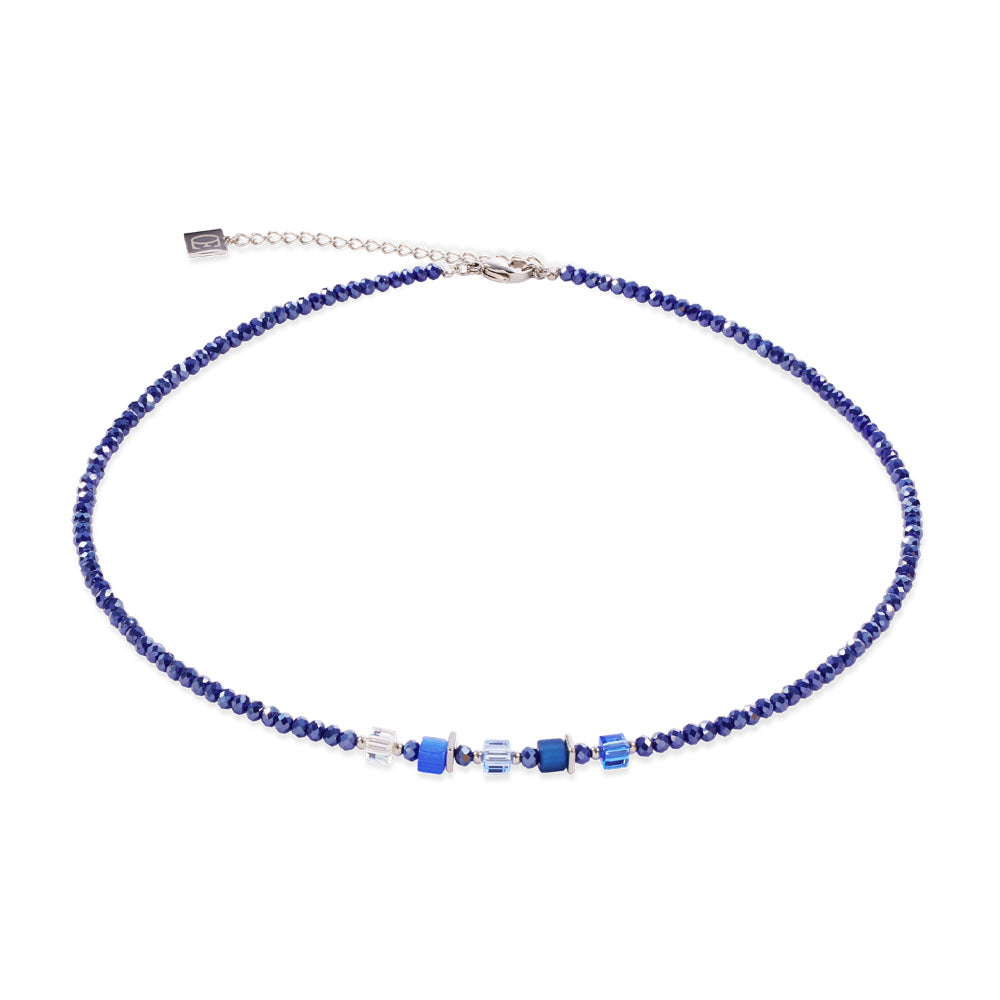 Coeur De Lion Silver and Blue Joyful Colours Update Necklace image