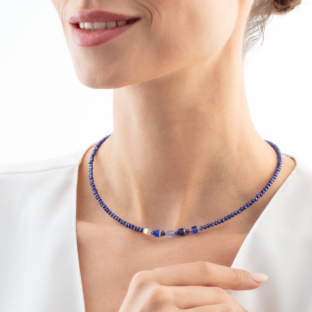 Coeur De Lion Silver and Blue Joyful Colours Update Necklace - MococoCoeur De Lion4464/10-07004251588345366Necklaces
