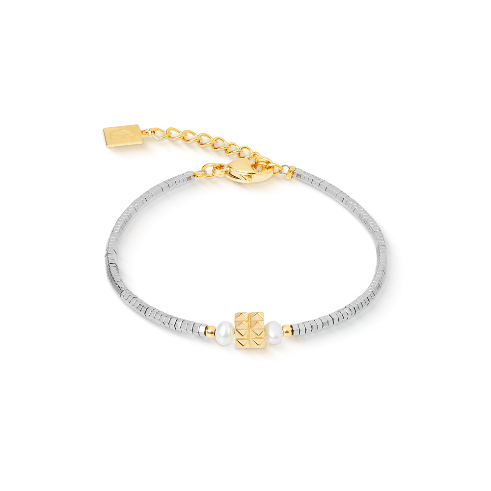 Coeur De Lion Silver and Gold Edge & Grace Bracelet image