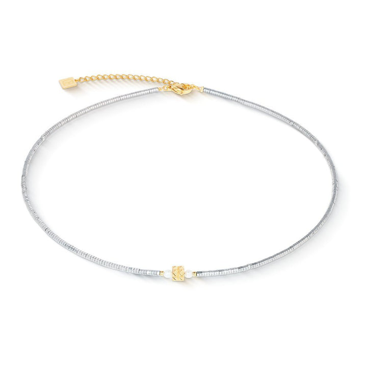 Coeur De Lion Silver and Gold Edge &amp; Grace Necklace - MococoCoeur De Lion1138/10-17164251588367153Necklaces