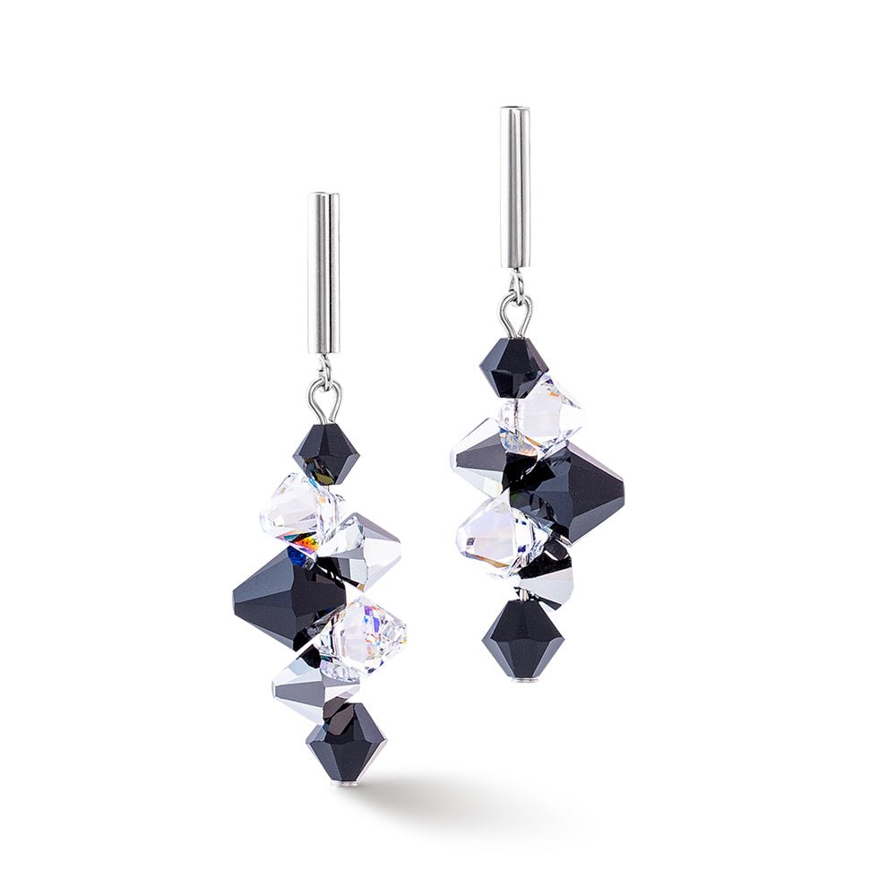 Coeur De Lion Silver Dancing Black Crystals Update Earrings - MococoCoeur De Lion4640/21 - 1318Earrings
