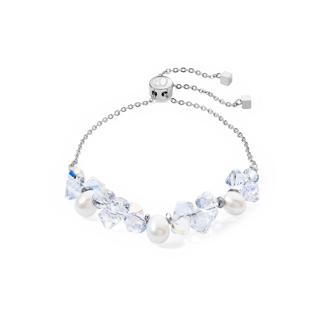 Coeur De Lion Silver Dancing Crystals & Pearls Bracelet - MococoCoeur De Lion1124/30 - 14174251588333370Bracelets