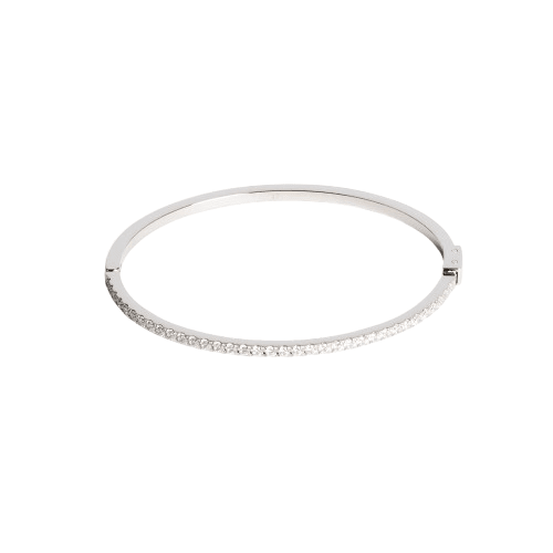 Coeur De Lion Silver Eternal Love Crystal Bangle - MococoCoeur De Lion0146/32-18174251588342891Bracelets