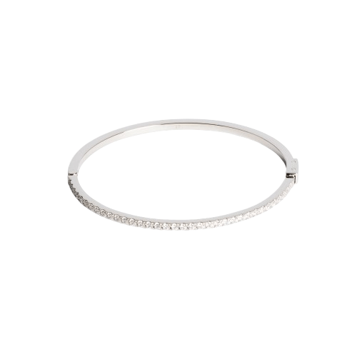 Coeur De Lion Silver Eternal Love Crystal Bangle - MococoCoeur De Lion0146/32-18174251588342891Bracelet