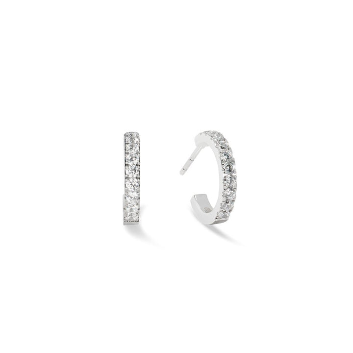 Coeur De Lion Silver Eternal Love Mini Crystal Hoop Earrings - MococoCoeur De Lion0146/23-18174251588344680Earrings