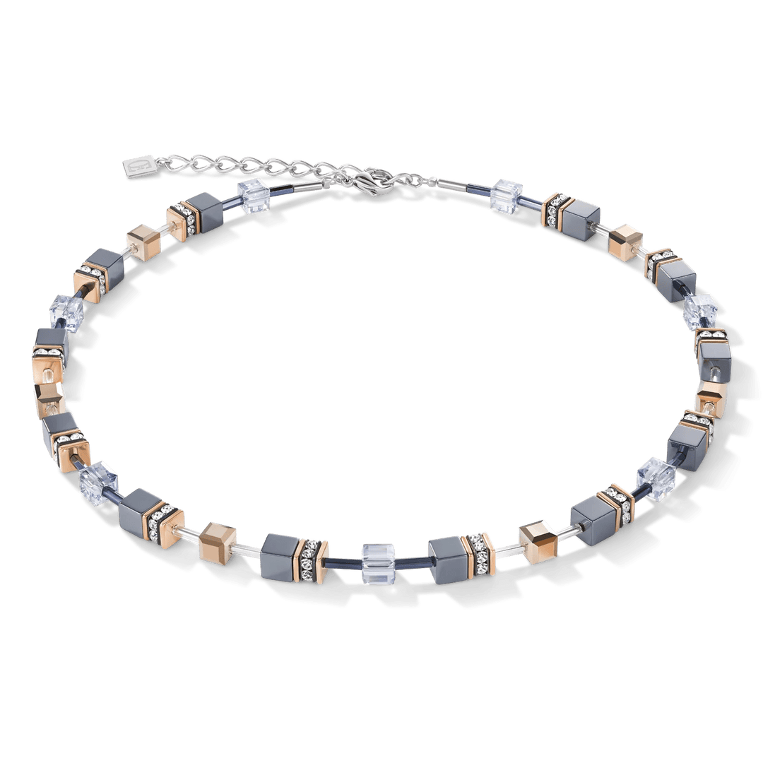 Coeur De Lion Silver GeoCube Ice Blue Necklace - MococoCoeur De Lion4015/10 - 07304250409682024Necklace
