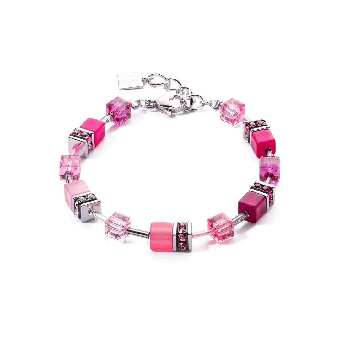Coeur De Lion Silver GeoCube Iconic Viva Magento Bracelet - MococoCoeur De Lion2838/30 - 04224251588330270Bracelets
