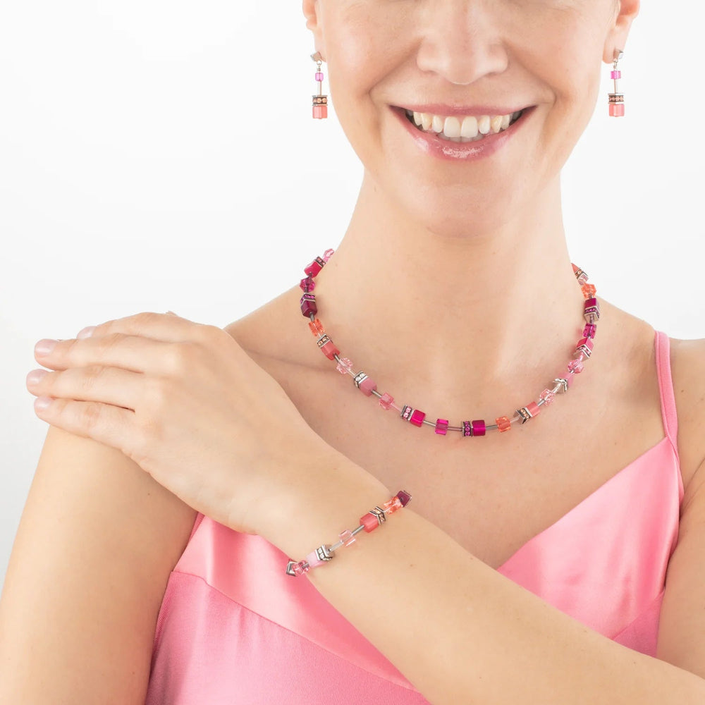 Coeur De Lion Silver GeoCube Iconic Viva Magento Bracelet - MococoCoeur De Lion2838/30 - 04224251588330270Bracelets