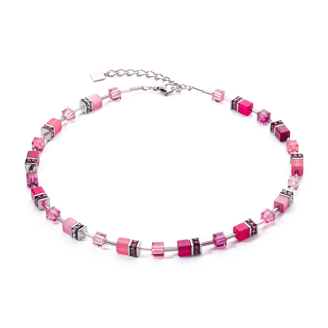 Coeur De Lion Silver GeoCube Iconic Viva Magento Necklace - MococoCoeur De Lion2838/10 - 04224251588330256Necklace