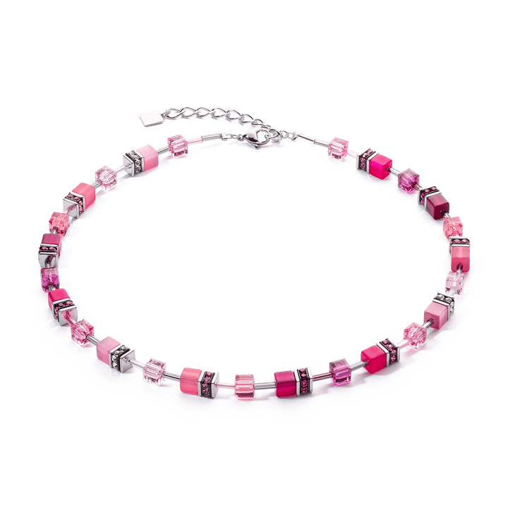 Coeur De Lion Silver GeoCube Iconic Viva Magento Necklace - MococoCoeur De Lion2838/10 - 04224251588330256Necklace