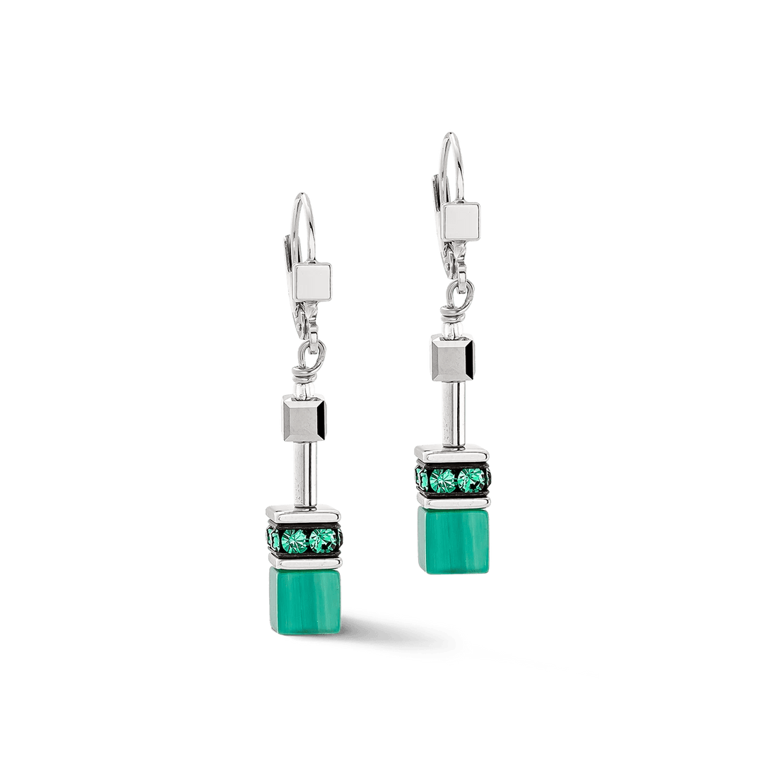 Coeur De Lion Silver Green Iconic Earrings - MococoCoeur De Lion2838/20 - 05004251588339655Earrings
