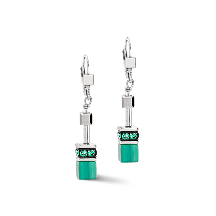 Coeur De Lion Silver Green Iconic Earrings - MococoCoeur De Lion2838/20 - 05004251588339655Earrings