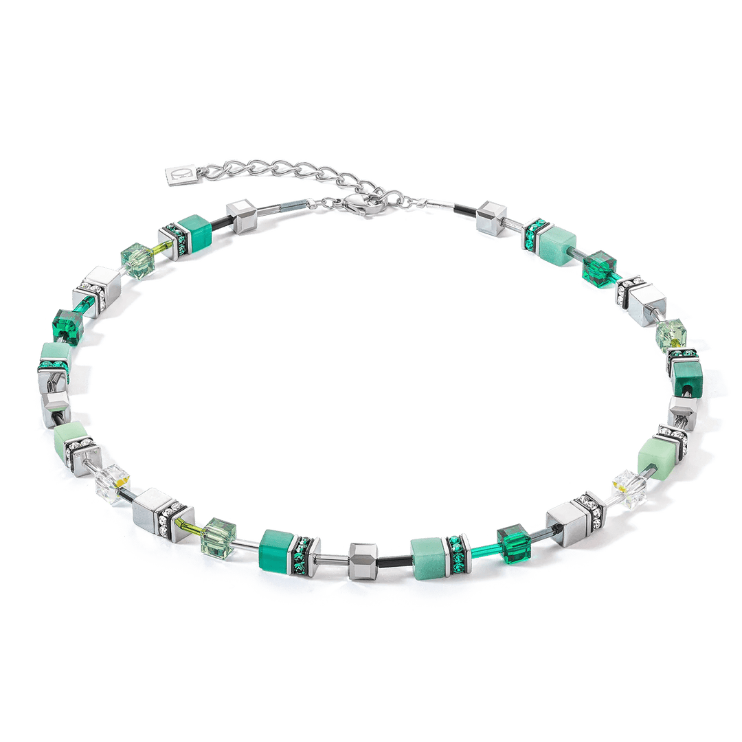 Coeur De Lion Silver Green Iconic Necklace - MococoCoeur De Lion2838/10 - 05004251588339648Necklace