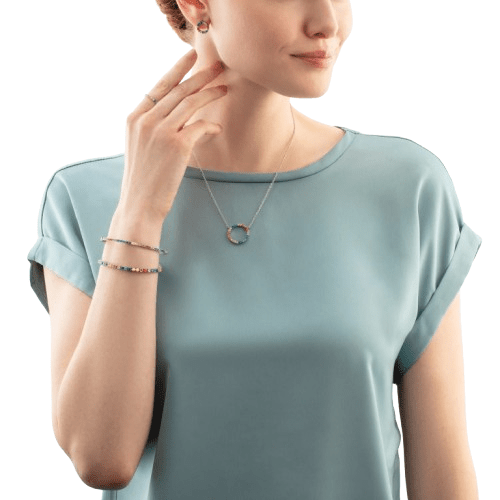 Coeur De Lion Silver Multicolour Tennis Bracelet - MococoCoeur De Lion0600/30-15174251588341757Bracelet