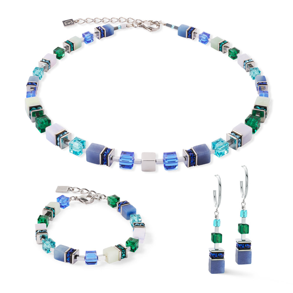 Coeur De Lion Silver Ocean Geocube&reg; Precious Statement Bracelet image 2