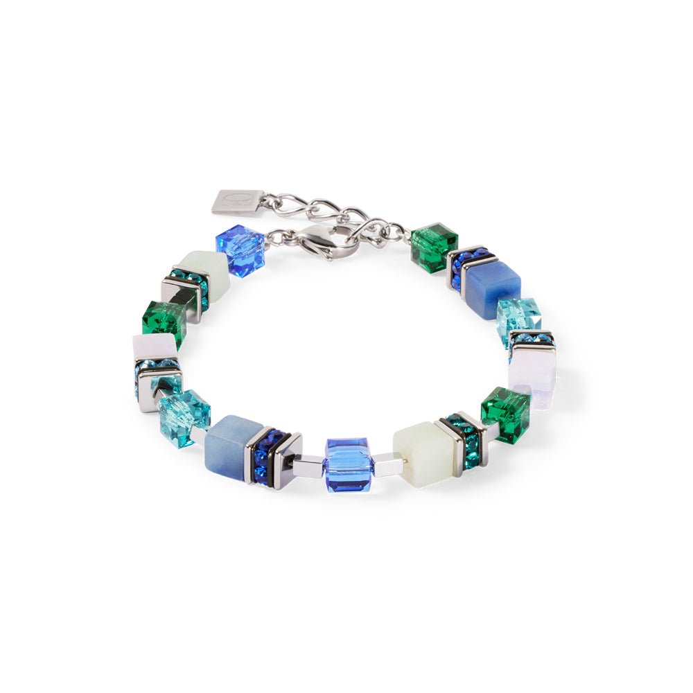 Coeur De Lion Silver Ocean Geocube® Precious Statement Bracelet - MococoCoeur De Lion3039/30-07054251588343669Bracelets