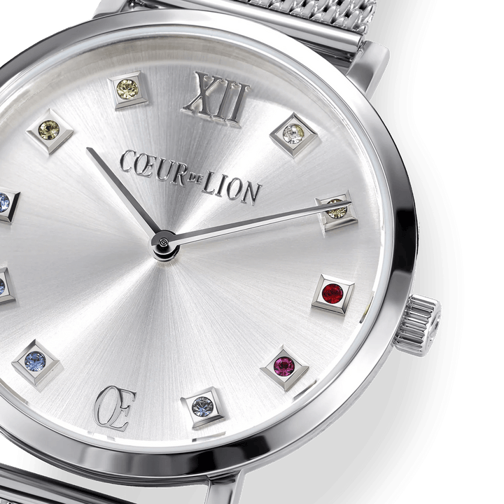 Coeur De Lion Silver Sunray Milanese Round Stainless Steel Watch - MococoCoeur De Lion7610/70 - 17174251588313723Watches and Accessories