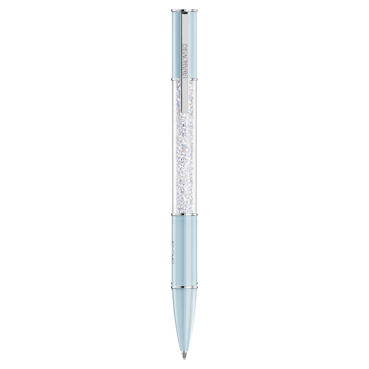 Swarovski Silver Crystalline Blue Ballpoint Pen