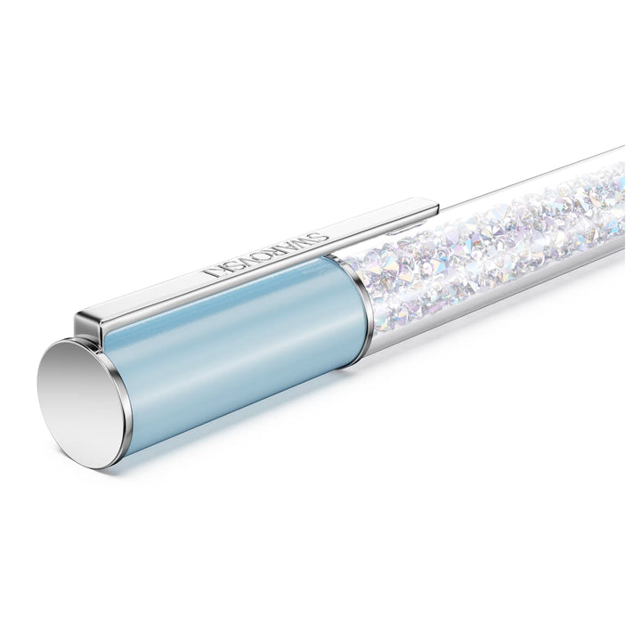 Swarovski Silver Crystalline Blue Ballpoint Pen