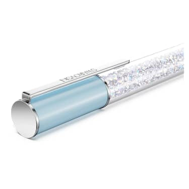 Swarovski Crystalline Ballpoint Pen Blue Chrome-Plated
