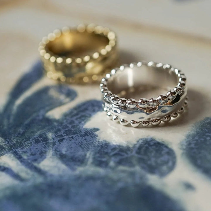 Daisy Amulet Band Ring - MococoDaisy LondonSSR13_SLV_XS5056104135860Rings