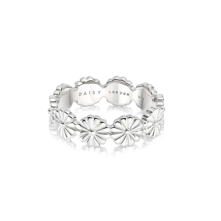 Daisy Bloom Crown Band Ring