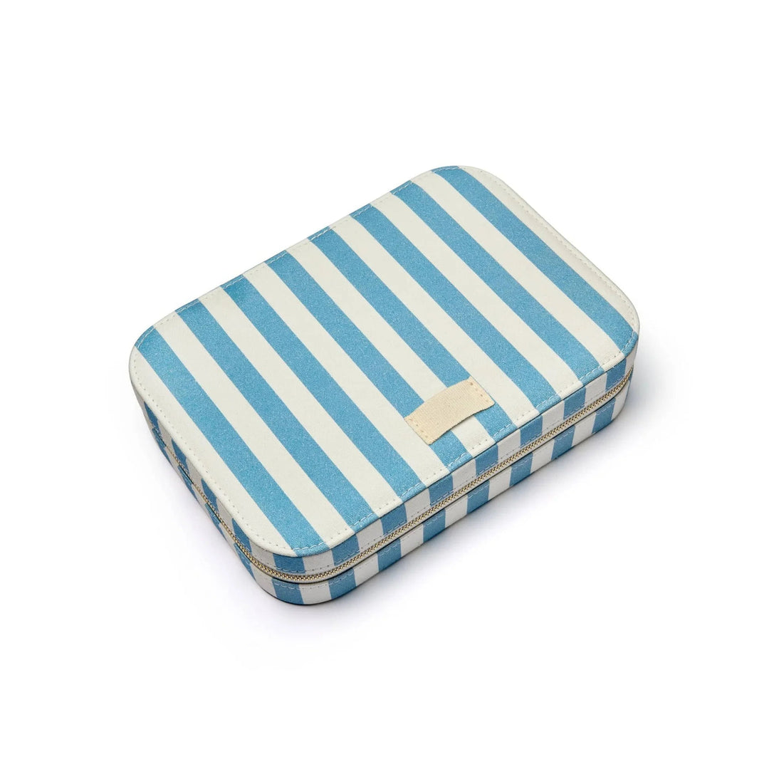 Daisy Blue Stripe Large Jewellery Case - MococoDaisy LondonJC045056104131879Accessories
