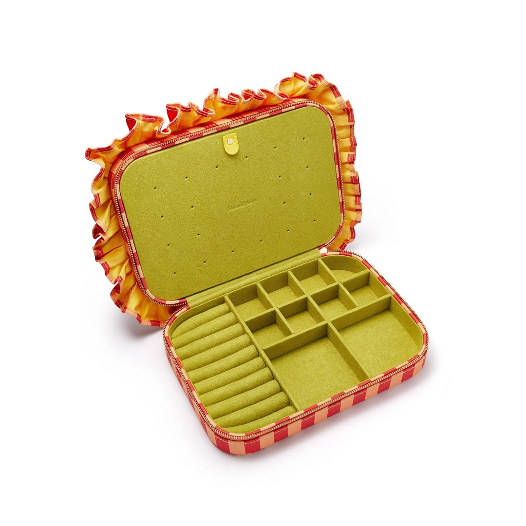 Daisy Colours of Arley Peach & Pistachio Jewellery Case - MococoDaisy LondonJC125056104136065Accessories