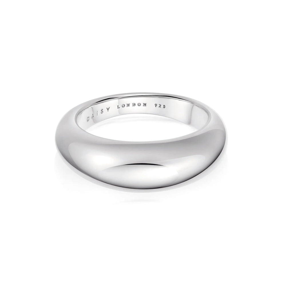 Daisy Estée Lalonde Dome Ring - MococoDaisy London4ELSR26_SLV_XS5056104142059Rings