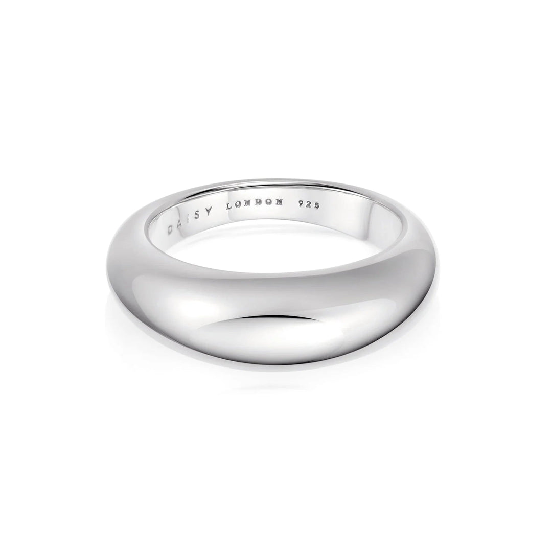Daisy Estée Lalonde Dome Ring - MococoDaisy London4ELSR26_SLV_XS5056104142059Rings