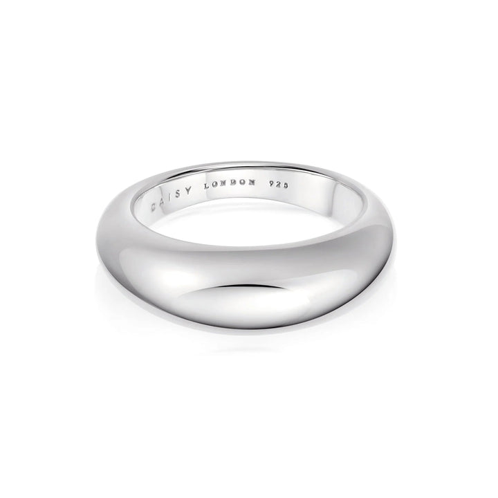 Daisy Estée Lalonde Dome Ring - MococoDaisy London4ELSR26_SLV_XS5056104142059Rings