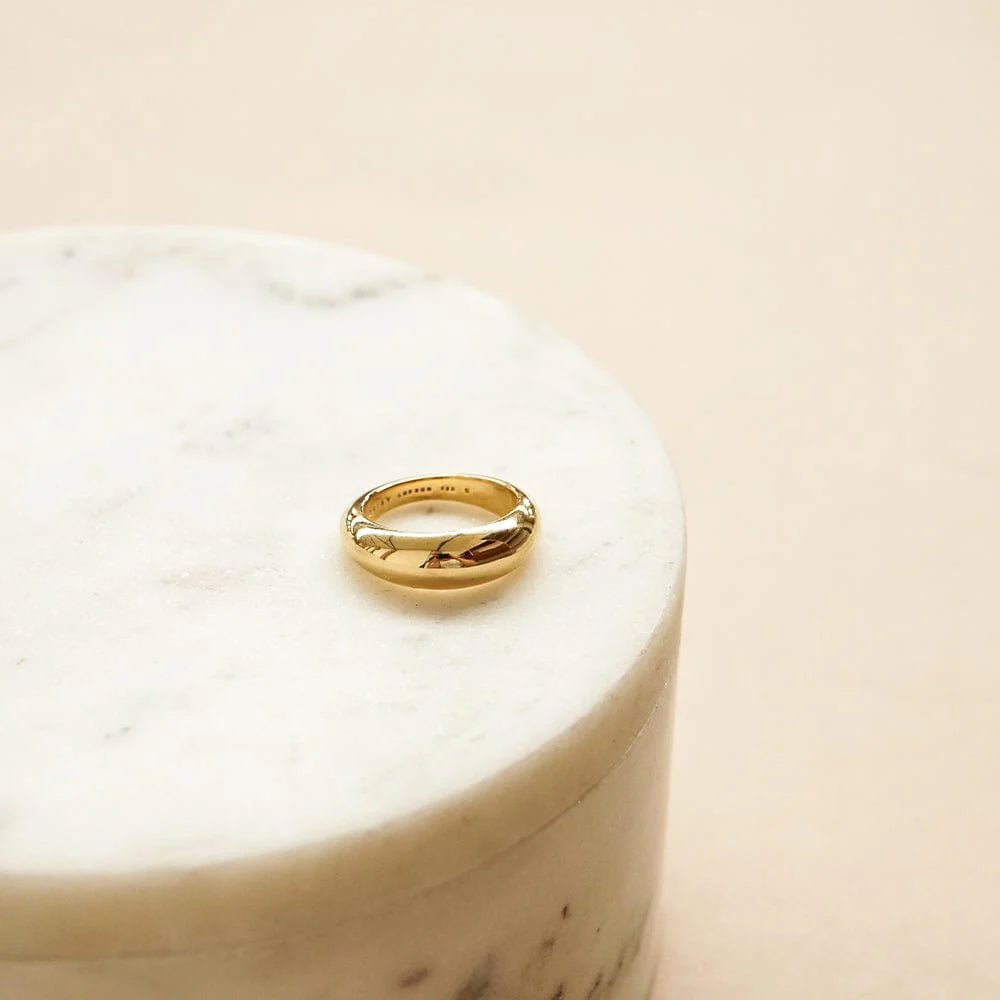 Daisy Estée Lalonde Dome Ring - MococoDaisy London4ELSR26_SLV_XS5056104142059Rings