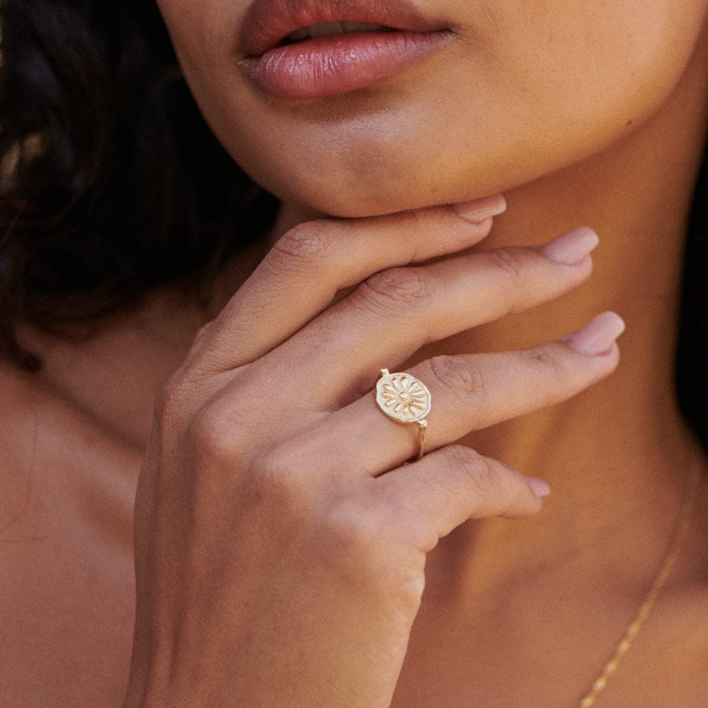 Daisy Flower Ring