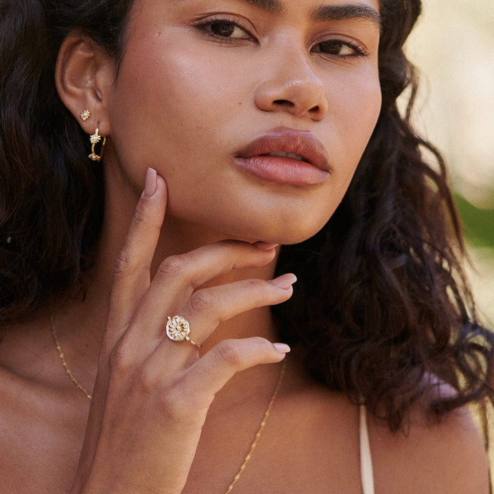 Daisy Flower Ring
