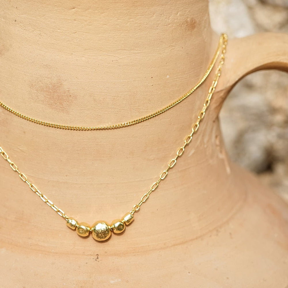 Daisy London 18CT Gold Plate Amulet Bobble Layered Necklace 2