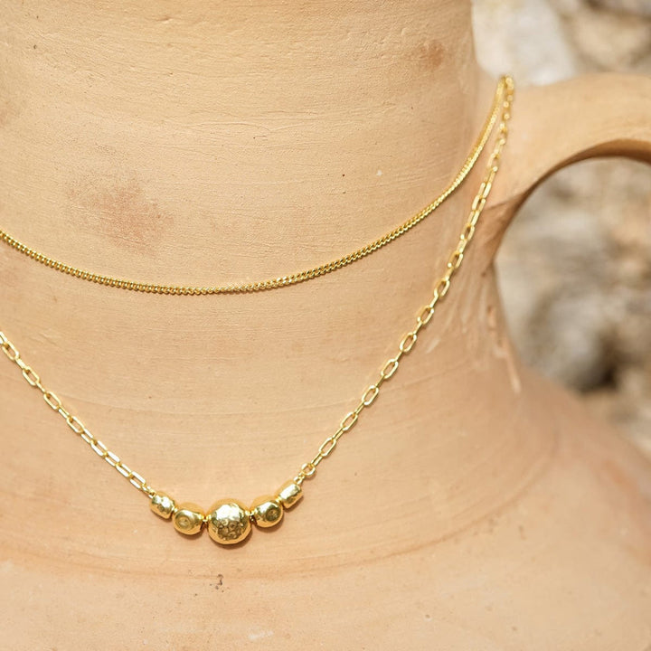 Daisy London 18CT Gold Plate Amulet Bobble Layered Necklace 2