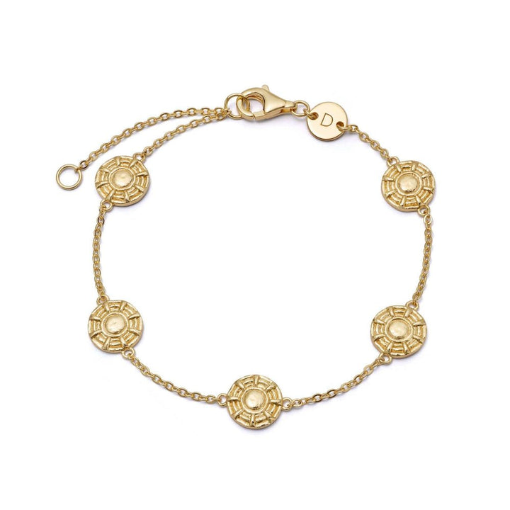 Daisy London 18CT Gold Plate Apollo Amulet Bracelet - MococoDaisy LondonRSBR01_GP5056104133965Bracelets