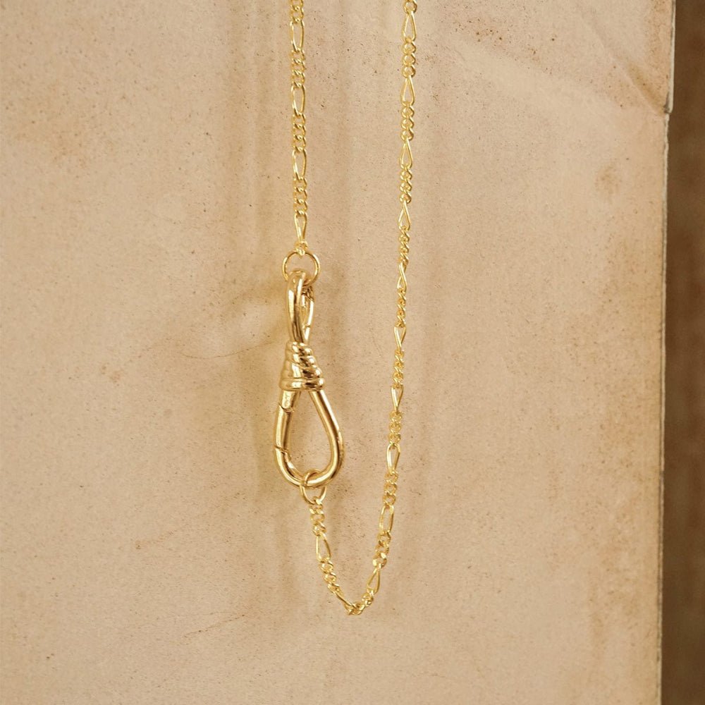 Daisy London 18CT Gold Plate Apollo Carabiner Chain Necklace - MococoDaisy LondonESN01_GP5056104136102Necklace