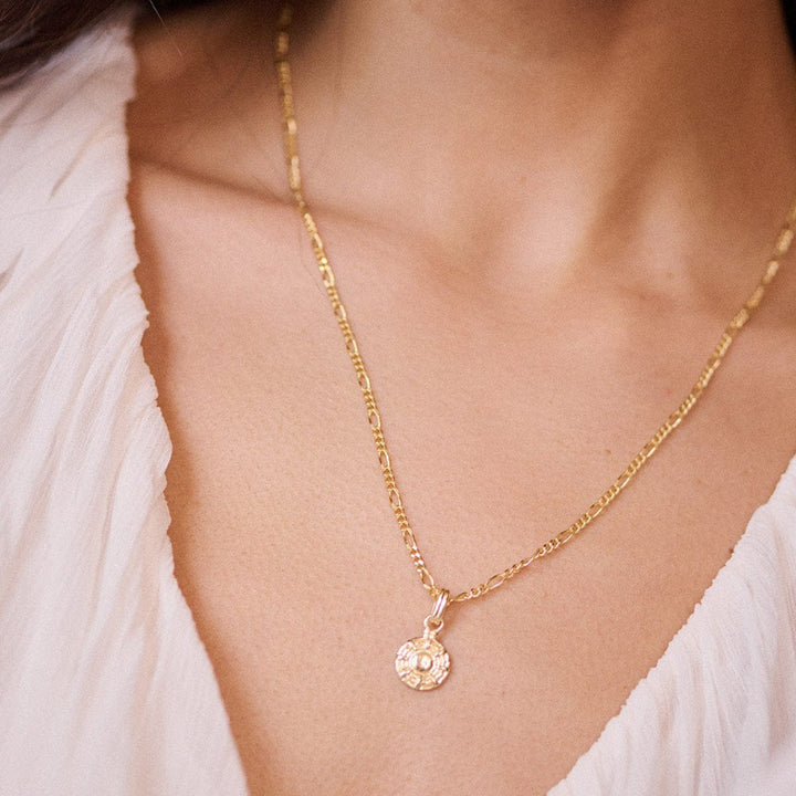 Daisy London 18CT Gold Plate Apollo Pendant Necklace 1