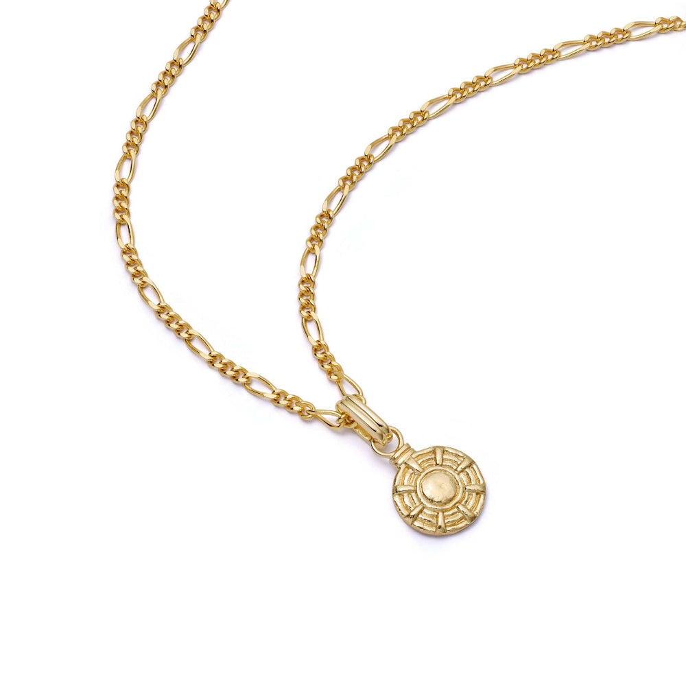 Daisy London 18CT Gold Plate Apollo Pendant Necklace 