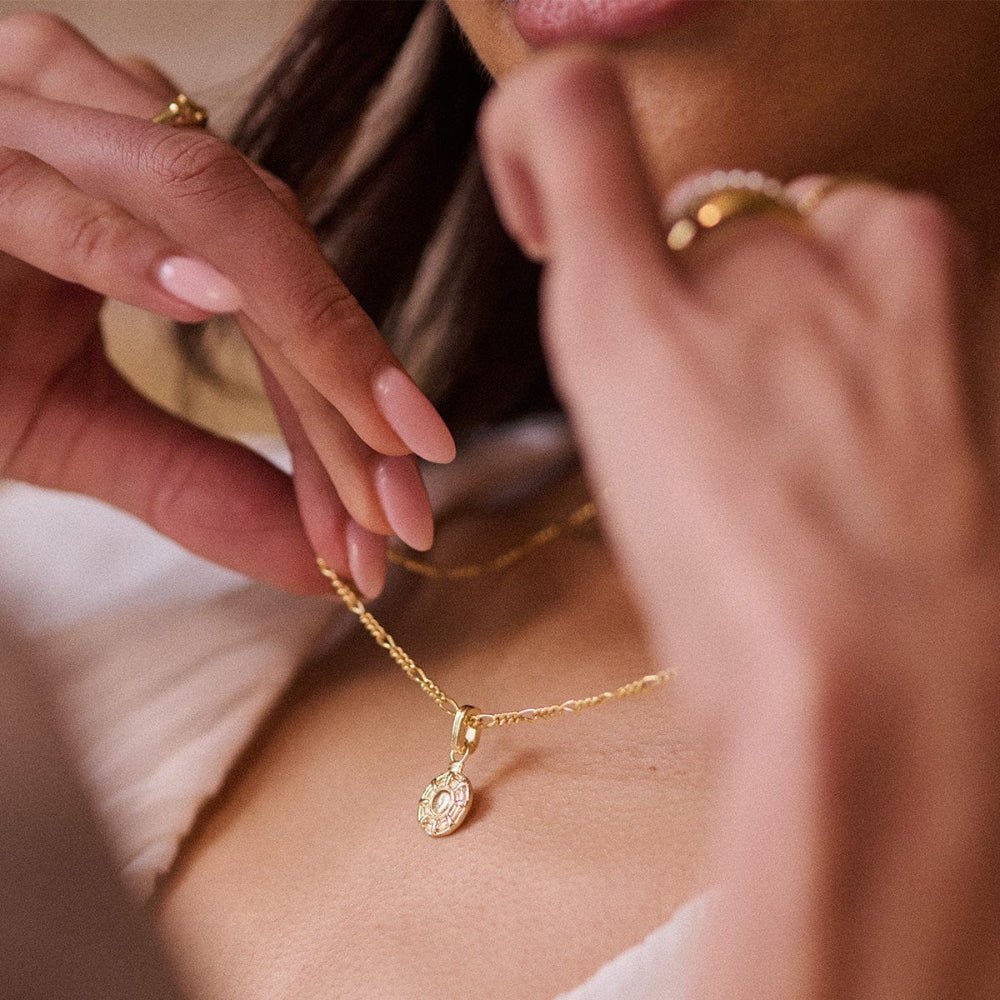 Daisy London 18CT Gold Plate Apollo Pendant Necklace - MococoDaisy LondonRSN01_GP5056104133606Necklace