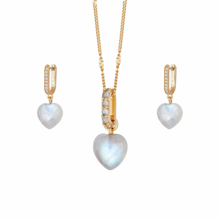 Daisy London 18ct Gold Plate Beloved Moonstone Layering Set - MococoDaisy LondonJSET1_GPEarrings